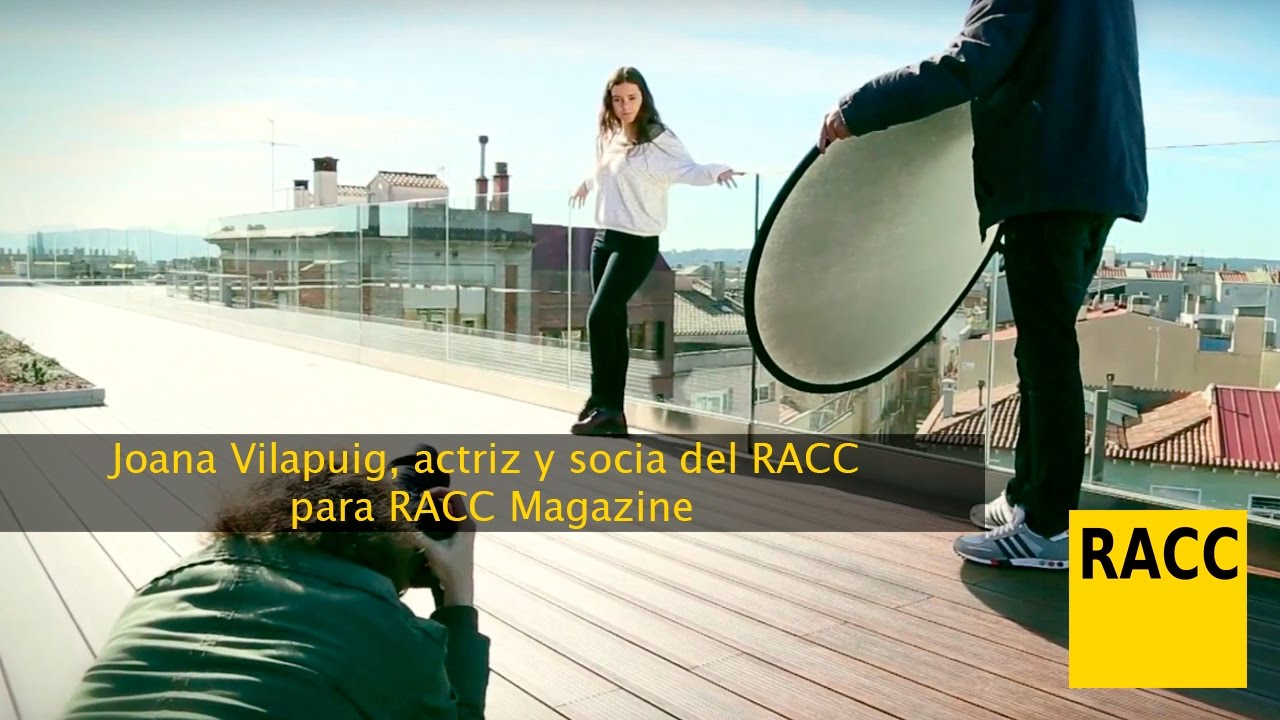 Joana Vilapuig, actriz y socia del RACC para RACC Magazine
