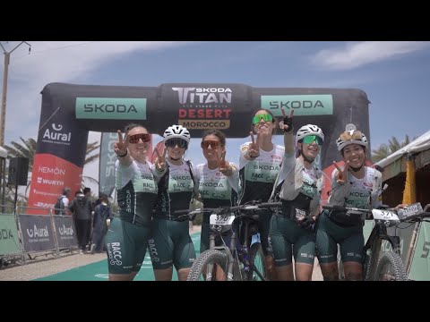 Škoda Titan Desert Morocco 2025: El Desafío del Škoda RACC HolaBICI Team
