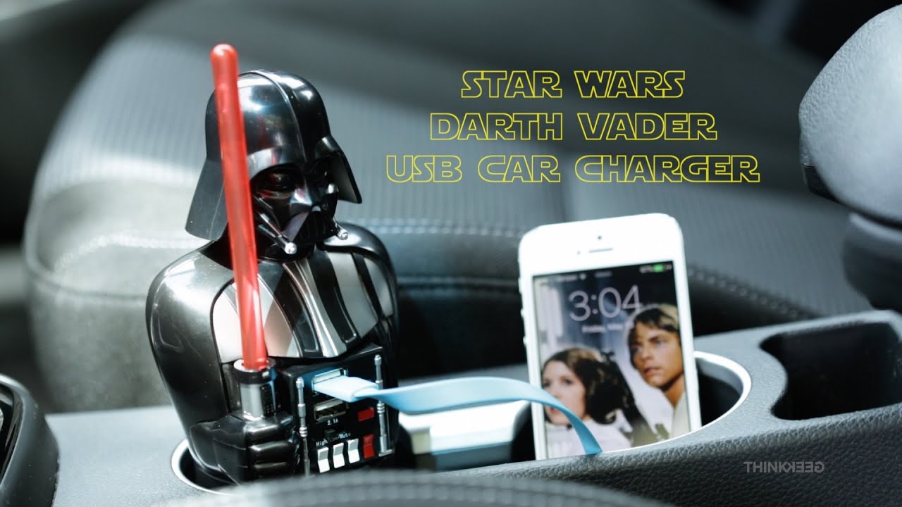 Star Wars Darth Vader USB Car Charger from ThinkGeek