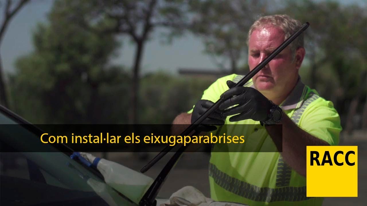 Com canviar les escombretes dels eixugaparabrises | RACC