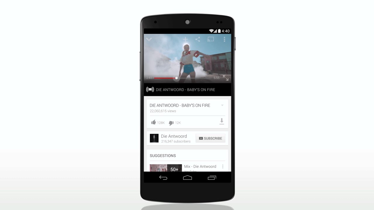 Presentamos el nuevo servicio de música de YouTube