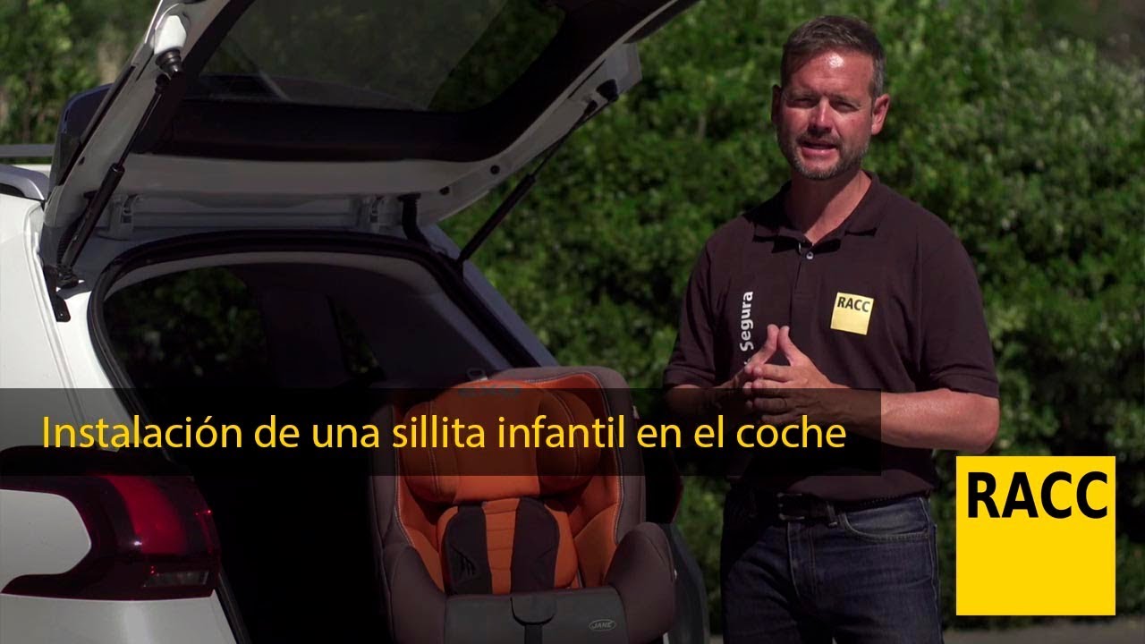 Instalación de una sillita infantil en el coche