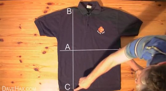 La ultrarrápida: cómo doblar tus camisetas en 2 segundos - Afiliación y Seguros