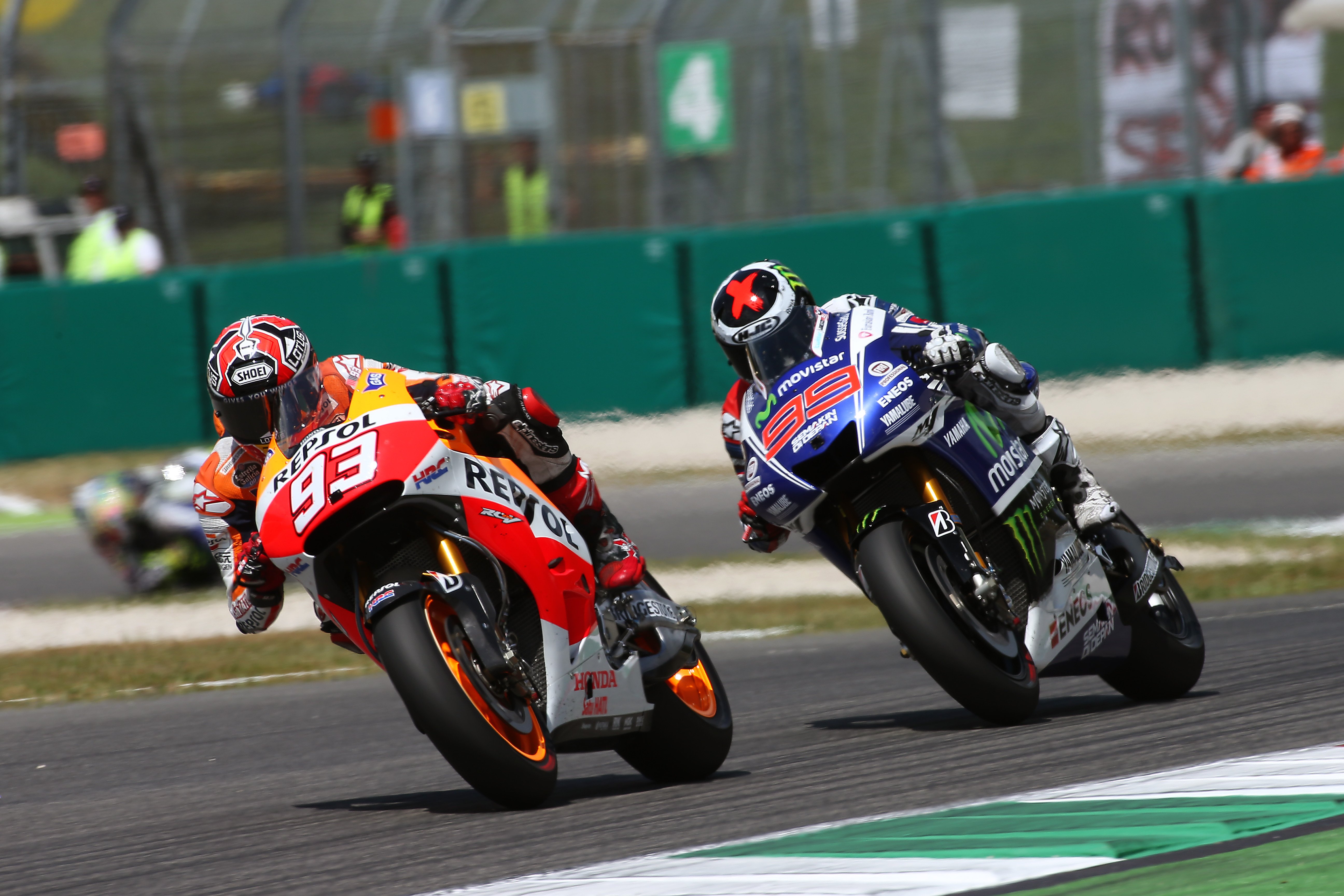 GP de Catalunya Marc Márquez y Jorge Lorenzo