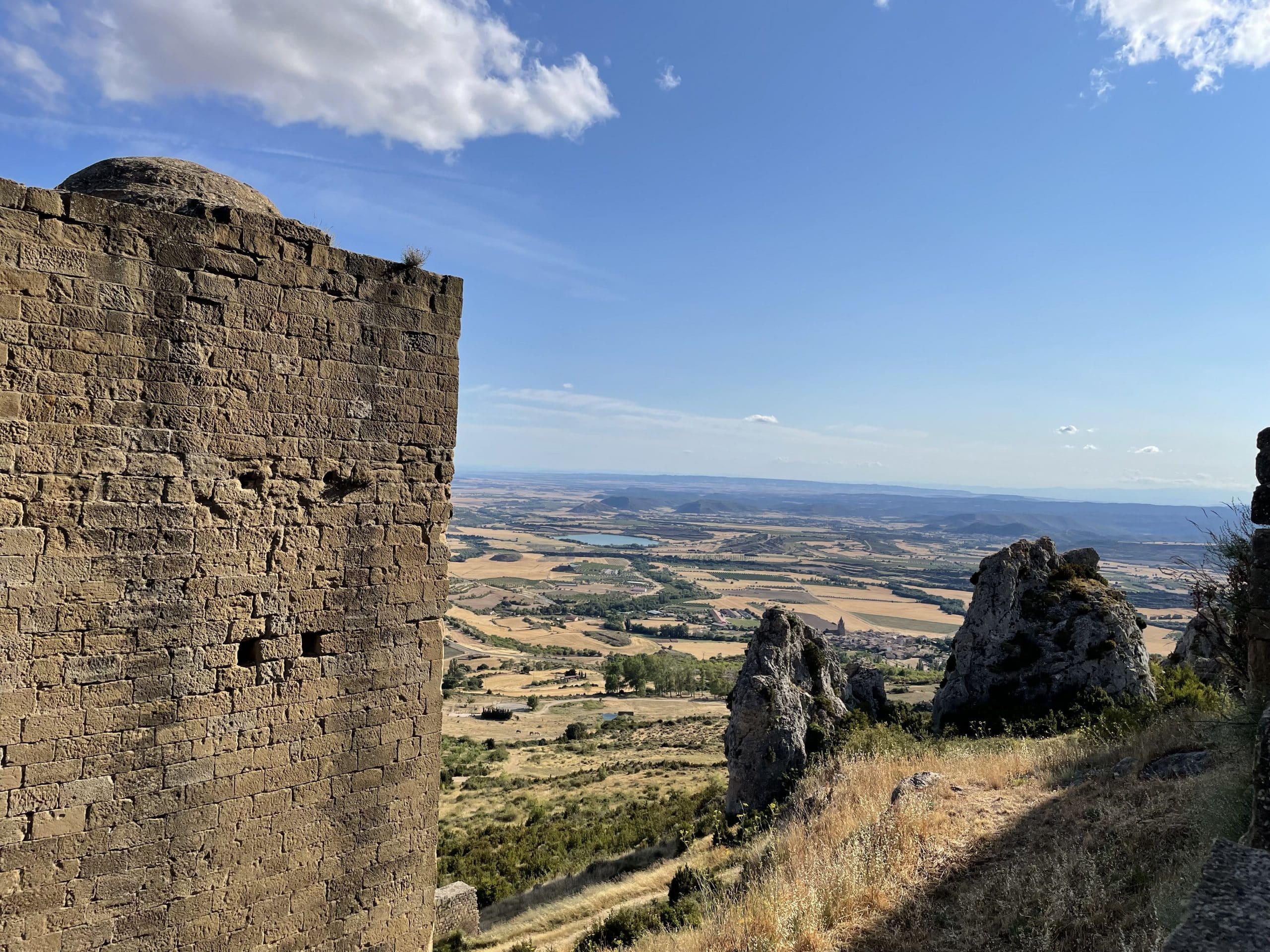 Los torreones se conservan a la perfección