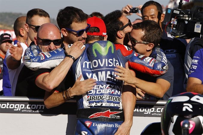 Equipo de confianza de Jorge Lorenzo