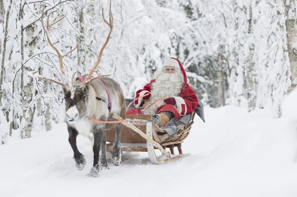Santa Claus en Laponia