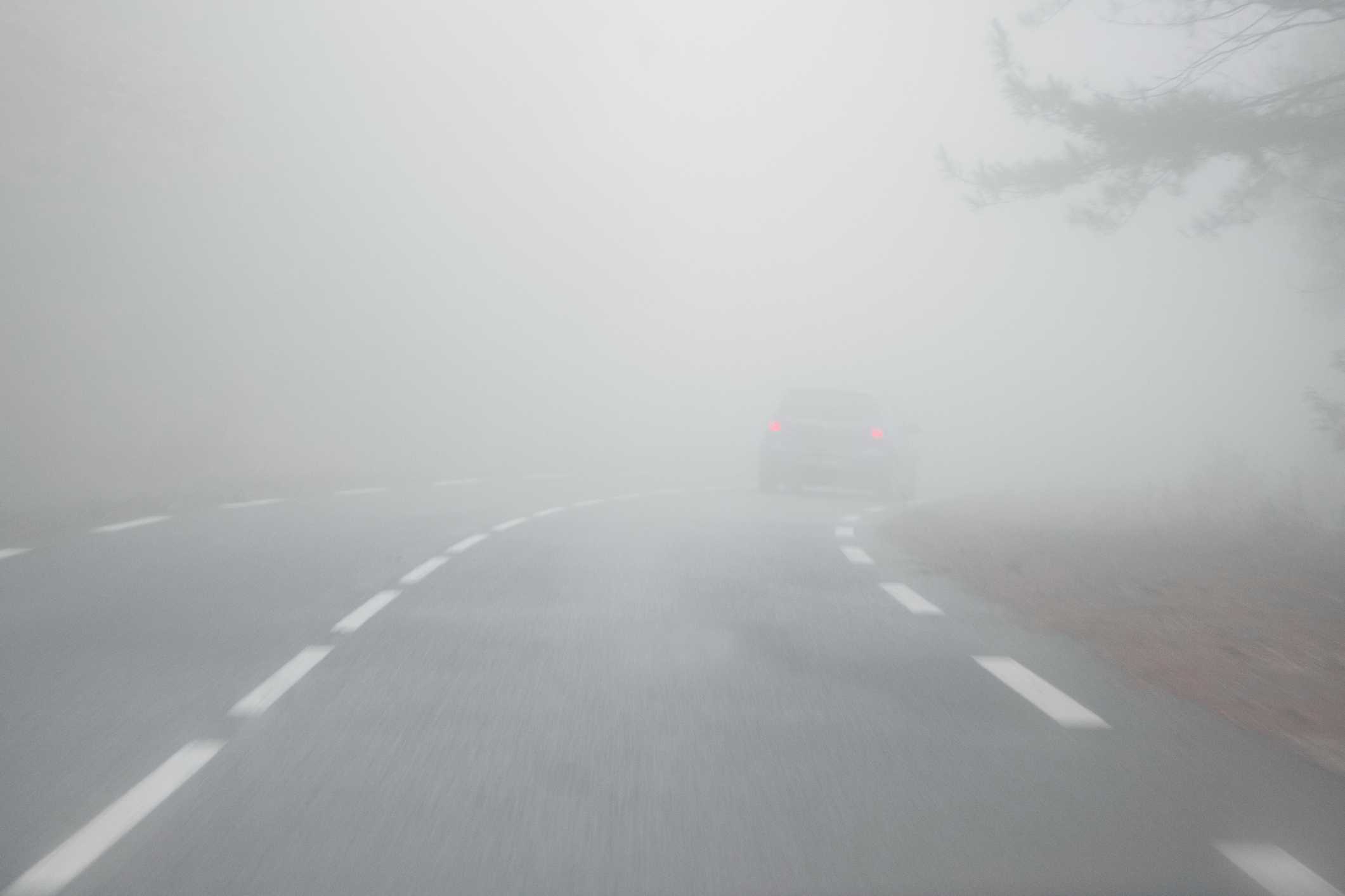 conducir con niebla