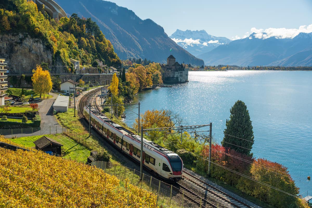 viajar en tren por europa rutas